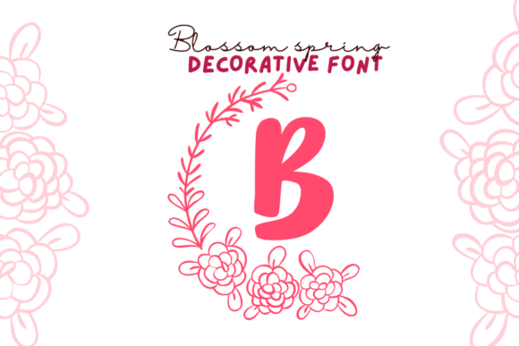Blossom Spring: A Creative Font for Designers