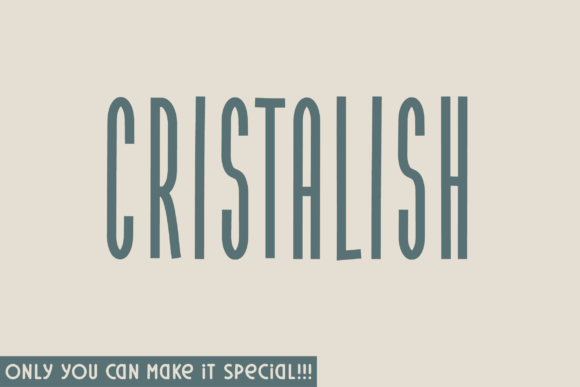 Cristalish: A Modern Sans Serif for Web Design