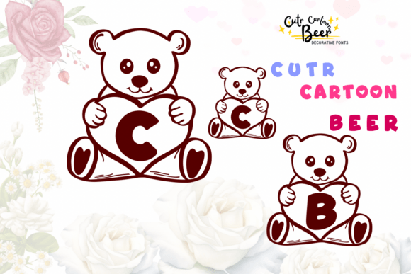 Cute Cartoon Bear Font