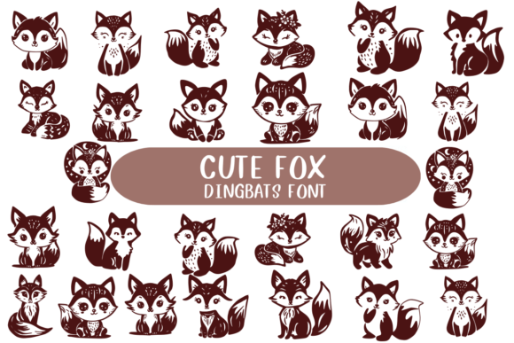 Cute Fox Font: Adorable Typography for Crafters