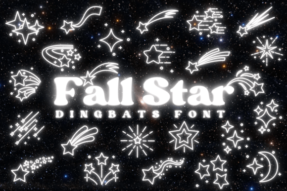 Fall Star: A Creative Font for Branding