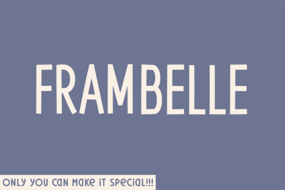 Frambelle Font Review