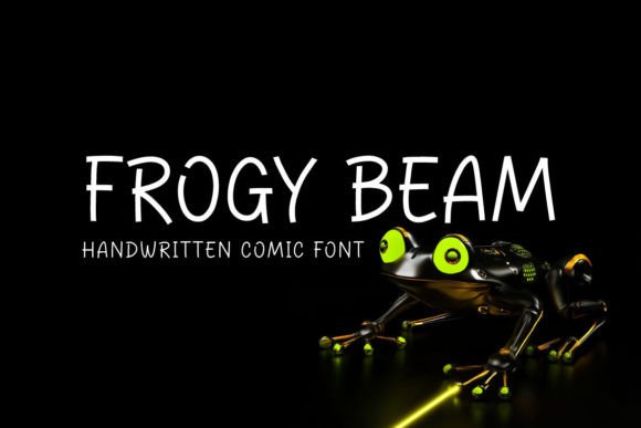 Frogy Beam: A Handwritten Font for Business