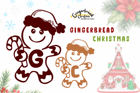 Gingerbread Christmas Font