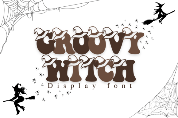 Groovy Witch: A Spooky Font for Creative Design