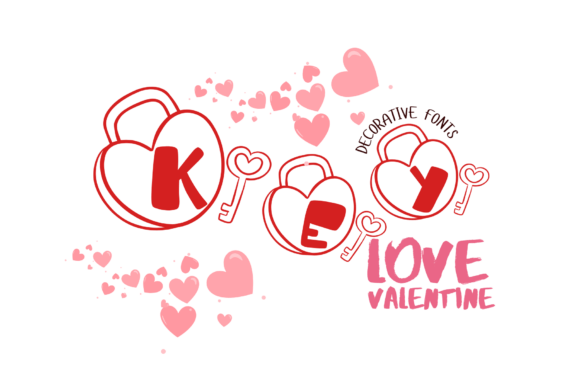 Key Love Valentine Font for Bold Campaigns