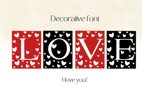 Love 1 Font for Business Branding