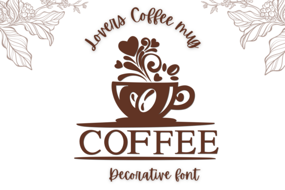 Lovers Coffee Mug Font