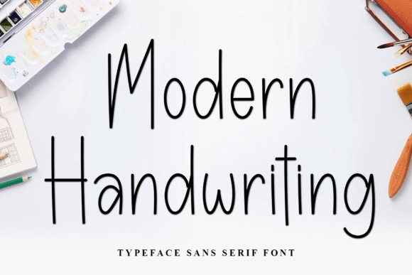 Modern Handwriting Font for Web Design