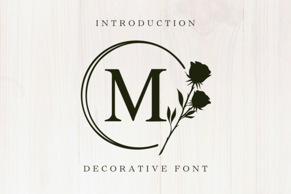 Monogram Rose Valentine Font