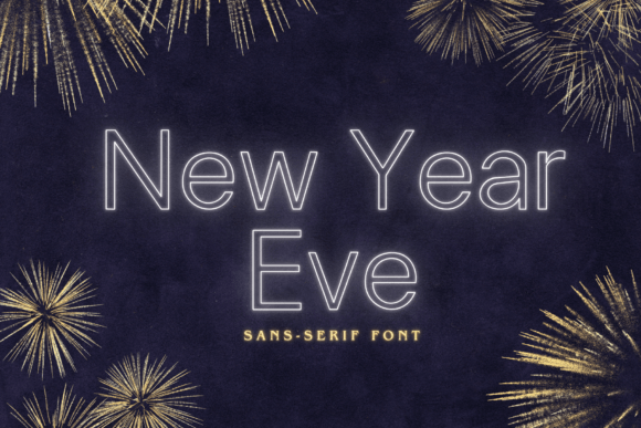 New Year Eve Font: Modern Typography for Marketing