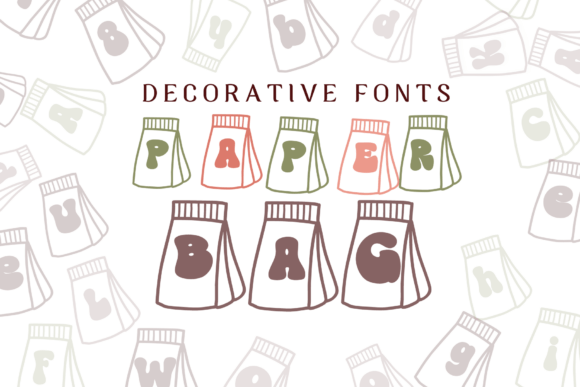 Paper Bag Font: A Creative Typeface for Branding
