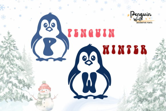 Penguin Winter Font Review