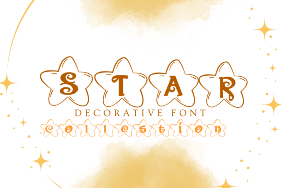 Star Collestion: A Decorative Font for Creative Campaigns