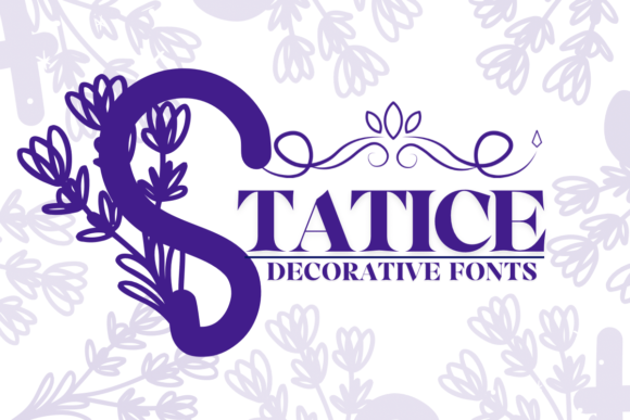 Statice: A Decorative Font for Web Design