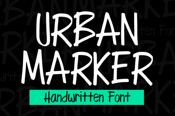 Urban Marker: A Bold Font for Business