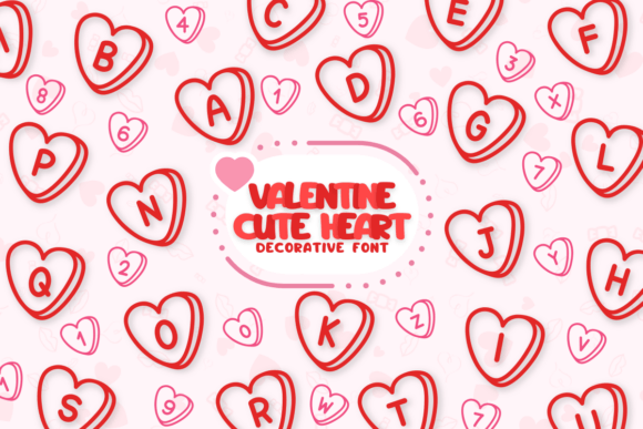 Valentine Cute Heart Font
