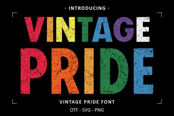 Vintage Pride Font