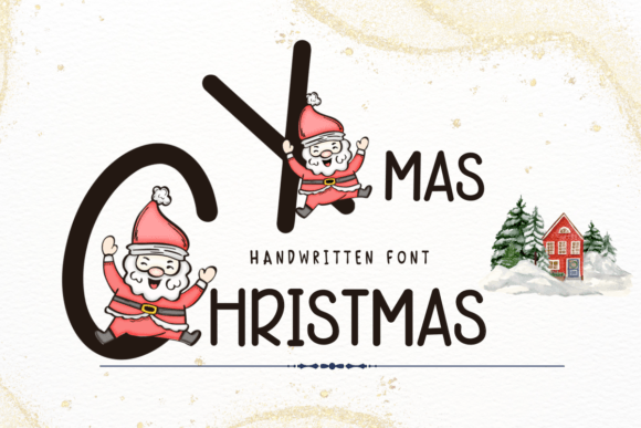 Xmas Christmas Font